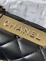 Chanel Trendy 24C Top Handle Black 19.5x14.5x5.8cm - 6