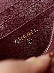 Chanel Vanity Case Wine Bag 17x9.5x8cm - 6