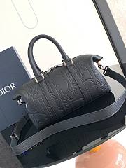 Dior Weekender 25 Black Calfskin Gravity 31 x 18 x 12 cm - 3