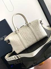 Dior Weekender 25 Beige Calfskin Gravity 31 x 18 x 12 cm - 3