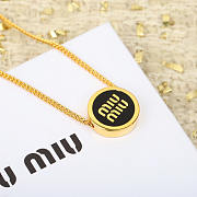 Miu Miu Necklaces & Pendants Gold Color - 4