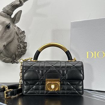 Dior Mini Ange Bag Black 20 x 12 x 5 cm