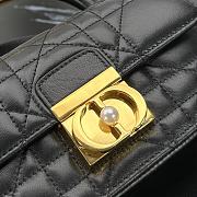 Dior Mini Ange Bag Black 20 x 12 x 5 cm - 2