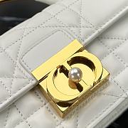 Dior Mini Ange Bag White 20 x 12 x 5 cm - 5