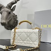 Dior Mini Ange Bag White 20 x 12 x 5 cm - 3