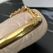 Dior Mini Ange Bag Beige 20 x 12 x 5 cm - 5