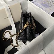 Chanel Clutch With Strap Black Bag 13x19x8cm - 6