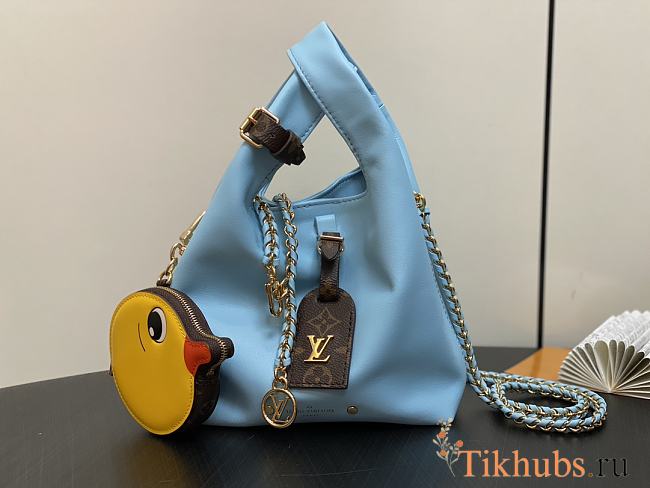 Louis Vuitton LV Bag Atlantis BB H27 Blue 17 x 17 x 7 cm - 1