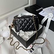 Chanel Vanity Case Black Bag 17x9.5x8cm - 2