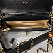 Chanel Wallet On Chain Woc Black 19cm - 4