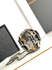 Chanel Evening Bag 9x9x9cm - 5