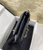 Chanel Wallet On Chain 23A Black 19x13x3.5cm - 3