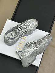 Dior Chrono Sneaker Gray Mesh Silver - 2