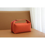 Hermes Bride-a-Brac Case Cotton Orange 25x21x14cm - 5