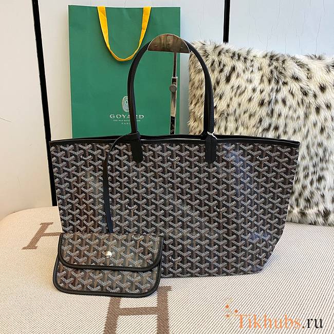 Goyard Saint Louis PM Tote Black 47x34x26cm - 1