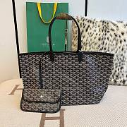 Goyard Saint Louis PM Tote Black 47x34x26cm - 1