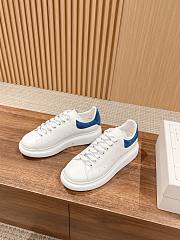 Alexander Mcqueen Oversole Sneaker White Blue - 1