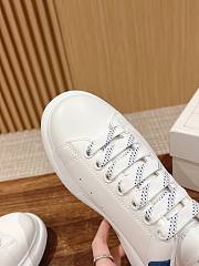 Alexander Mcqueen Oversole Sneaker White Blue - 2