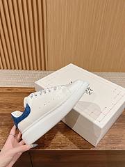 Alexander Mcqueen Oversole Sneaker White Blue - 3