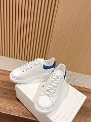 Alexander Mcqueen Oversole Sneaker White Blue - 4