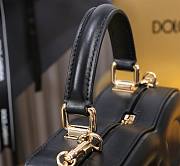 Dolce & Gabbana DG Logo Box Handbag Black 20x15x6.5cm - 6