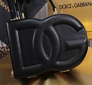 Dolce & Gabbana DG Logo Box Handbag Black 20x15x6.5cm - 2