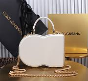 Dolce & Gabbana DG Logo Box Handbag White 20x15x6.5cm - 2