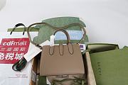 Gucci Jackie Small Tote Bag Beige 24x17.5x8.5cm - 6