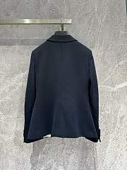 Gucci Blue Cotton Jersey Jacket - 4