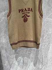 Prada Vest Brown - 4