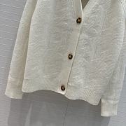 Hermes White Cardigan - 4