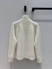 Hermes White Cardigan - 3