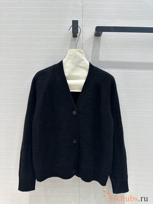 Hermes Black Cardigan - 1