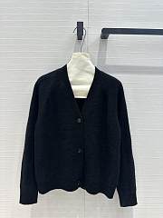 Hermes Black Cardigan - 1