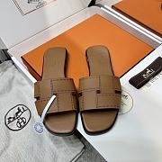 Hermes Brown Slides - 1