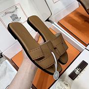 Hermes Brown Slides - 5