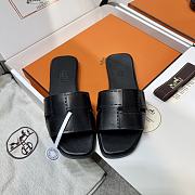 Hermes Black Slides 02 - 1