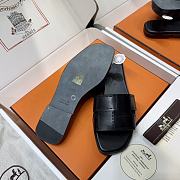 Hermes Black Slides 02 - 5