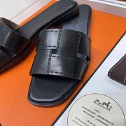 Hermes Black Slides 02 - 3