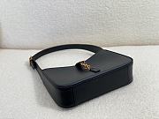 YSL Le 5 a 7 Smooth Leather Black 23x16x6.5cm - 6