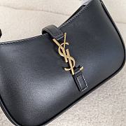 YSL Small Le 5 a 7 Smooth Leather Black 19x11.5x4.5cm - 3