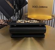 Dolce & Gabbana DG Girls Mini Bag Black 17.8x10x3.5cm - 6