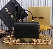 Dolce & Gabbana DG Girls Mini Bag Black 17.8x10x3.5cm - 4