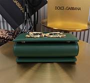 Dolce & Gabbana DG Girls Mini Bag Green 17.8x10x3.5cm - 5