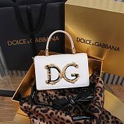 Dolce & Gabbana DG Girls Mini Bag White 17.8x10x3.5cm - 1