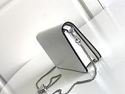 Prada Bag Spazzolato White 19x10.5x3.5cm - 4