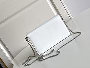 Prada Bag Spazzolato White 19x10.5x3.5cm - 2