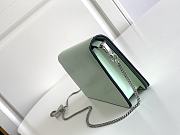 Prada Bag Spazzolato Green 19x10.5x3.5cm - 5