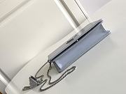 Prada Bag Spazzolato Blue 19x10.5x3.5cm - 6