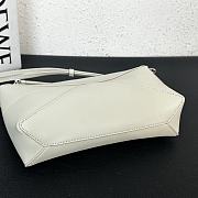 Loewe Puzzle Fold Pouch White 28x18x7cm - 4